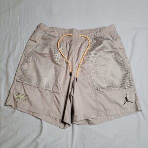 Jordan Jumpman Statment Woven Shorts Men's XL DM1406-012  Light Iron Ore